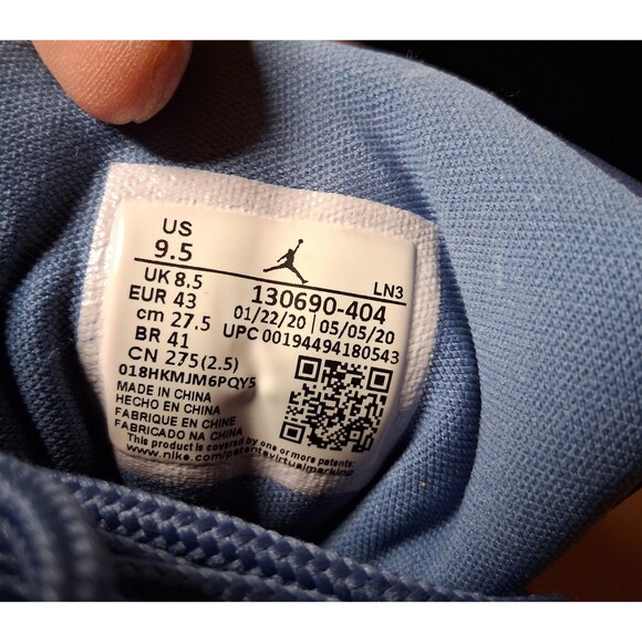 Jordan 12 Retro Indigo Size 9.5 main image 9